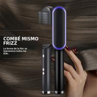 Cepillo De Pelo Eléctrico Para Llevar Rizador Y Secador Cerámico Calentamiento Rápido Profesional Moda Adecuado Para Hombres Y Mujeres - details 0