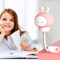 Lámpara Nocturna USB LED Para Niños Con Diseño De Oso Pollo Gato Control Remoto Decoración Para Dormitorio De Bebé Luz De Noche Animal ABS Sin Baterías Incluidas - details 2