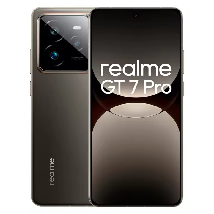Realme GT 7 Pro 12GB/256GB Smartphone Pantalla redondeada de 6.78" Resolución 1.5k Frecuencia actualización 120 Hz Cámara trasera tripe con IA 50 MP Procesador Snapdragon 8 Elite Batería 6500 mAh Carga SUPERVOOC de 120W - 1