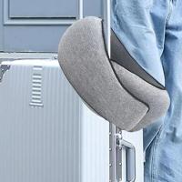 Almohada De Viaje De Espuma Memory Foam U-Cuadrada Soporte De Cuello Estilo Caracol Ajustable Suave Para Descanso Del Mediodía Y Sueño - details 8