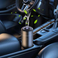 Humidificador de aire portátil USB para coche con función de aromaterapia y purificación de aire, encendedor de cigarrillos alimentado para eliminar olores - details 0