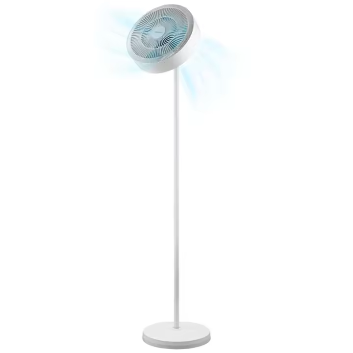 Ventilador de Pie - Cecotec EnergySilence FanLamp - 36W, Aro LED, Aire Reversible, Control Táctil y Mando a Distancia - 1