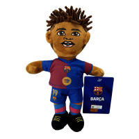 Lamine Yamal Peluche Inspirado en Jugador de FCB Barcelona, Peluche Yamal 25cm, Peluche futbolista con equipación Barça, Regalo Cumpleaños, Fans, para Niños y Adultos - details 0