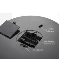 1pc Espejo De Luz Infinita LED Montado En La Pared Y En La Mesa Alimentado Por 3 Pilas AA (no Incluidas) Luz De Iluminación De Moda - details 11
