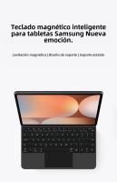 Teclado Y Funda Inteligente HUWEI Para Samsung Galaxy Tab S10+ 12.4 Pulgadas Cubierta Táctil SM-X820 SM-X526 X826B - details 6
