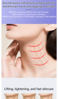 Instrumento de belleza para el cuello con masaje térmico multifuncional para reducir la aparición de arrugas en el cuello y reafirmar los contornos. Instrumento de belleza para el hogar. - details 4
