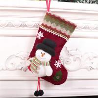 Calcetines De Navidad 25cm Decoración De Árbol De Navidad Vintage Calcetines De SANTA BOOTS Colgante Para Chimenea Decoración De Fiesta Para El Hogar - details 8