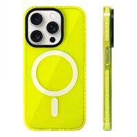 Funda De Silicona Transparente Para iPhone 16 pro Max 15 14 13 Con Airbag Magsafe Protección Antichoque Y Carga Inalámbrica Magnética - details 2