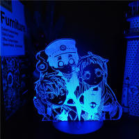 Lámpara De Noche Anime 3D Hanako-kun Yugi Amane LED Iluminación Decorativa Para Dormitorio Lámpara De Manga Regalos Con Sensor De Toque - details 15