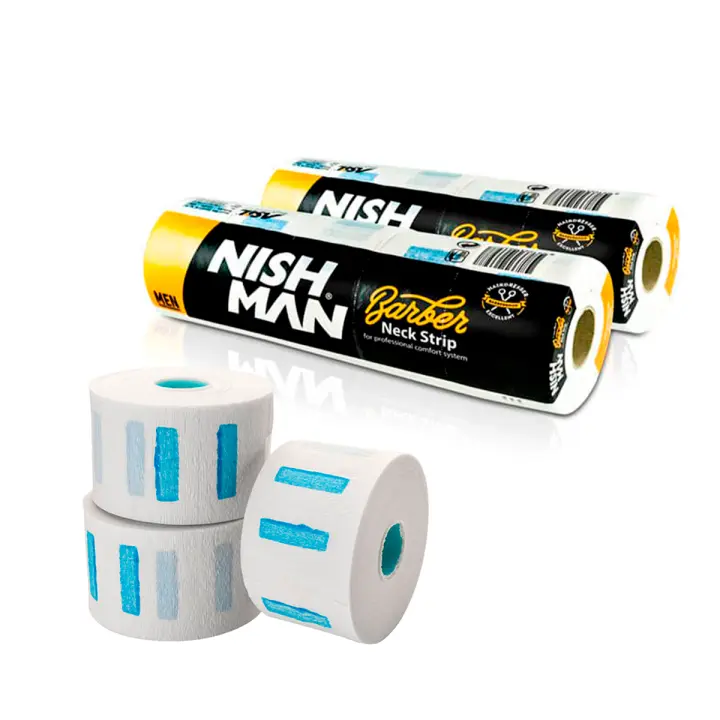 NISHMAN PAPEL CUELLO, PACK 5 ROLLOS 500 SERVICIOS - 1