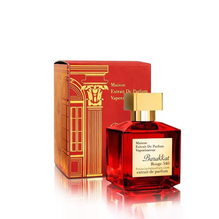 Barakkat Rouge 540 Extrait de Parfum Fragrance World 100 ml – Perfume Unisex Intenso Tipo Baccarat Rouge 540 — oferta en Miravia