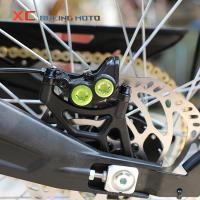 1 Par De Frenos De Disco Silenciosos Para Motocicleta Delantero Y Trasero Adecuado Para Sur-Ron Light Bee Bicicleta Eléctrica De Tierra Y Pista - details 4