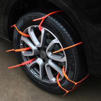Cadenas De Nieve Para Coche 10/20Pcs Invierno Antideslizantes Cadenas Para Llantas De Neumáticos Emergencia Doble Ranura Resistente a La Nieve - details 9