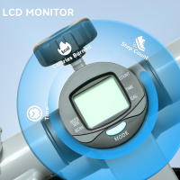SPORTNOW Mini Stepper para Hacer Ejercicio en Casa Máquina de Escalada Compacta con Bandas de Resistencia Monitor LCD Pedales Antideslizantes Ajustables en Altura para Entrenamiento de Cuerpo Gris - details 4