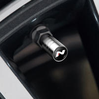Tapas De Válvula De Neumáticos Para Ruedas De Coche Hyundai N Line Compatible Con I10 I20 I30 Sonata Tucson Azera Elantra Veloster Metalicas - details 8
