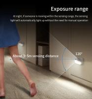 Lámpara Nocturna LED Para Interior Con Sensor De Movimiento Luz De Noche Almacenable En Batería Para Pasillo Escalera Baño Armario Dormitorio - details 1