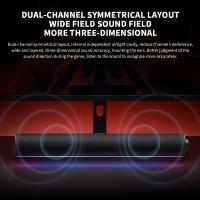Altavoz De Computadora XIAOMI Redmi Con Luz Ambiental RGB Estéreo Bluetooth 5.0 Micrófono Integrado Control Por Giro De Perilla 2 Canales - details 4