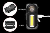 Linterna Frontal LED Potente Mini XPE+COB Para Pesca Y Camping Recargable Por USB Fuente De Luz Super Brillante Para Exteriores - details 10