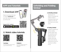 AOCHUAN 3-Axis Handheld Gimbal Stabilizador SmartXE Para Smartphone Compatible Con iPhone Android Con Rastreo De Rostro AI Vlog TikTok - details 1