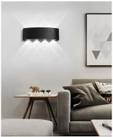 Lámpara De Pared LED Impermeable IP65 Para Exterior Iluminación Bicolor Interior Para Escaleras Jardín Luz Sconce AC110-220V Moderna - details 5
