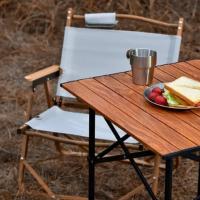 ARISE SHOP-Mesa plegable portátil de camping,Mesa de picnic para exteriores,mesa plegable para acampar,muebles al aire libre 50x50x52cm - details 7