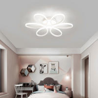 Lámpara De Techo LED Moderna Para Pasillo Sala De Estar Dormitorio Comedor Oficina Iluminación Interior Blanco Fuente De Aluminio - details 6