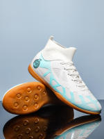 Zapatos De Fútbol Para Hombres IC Interior Altos Resistentes Al Desgaste Antideslizantes Talla True Fit Material Superior PU - details 2