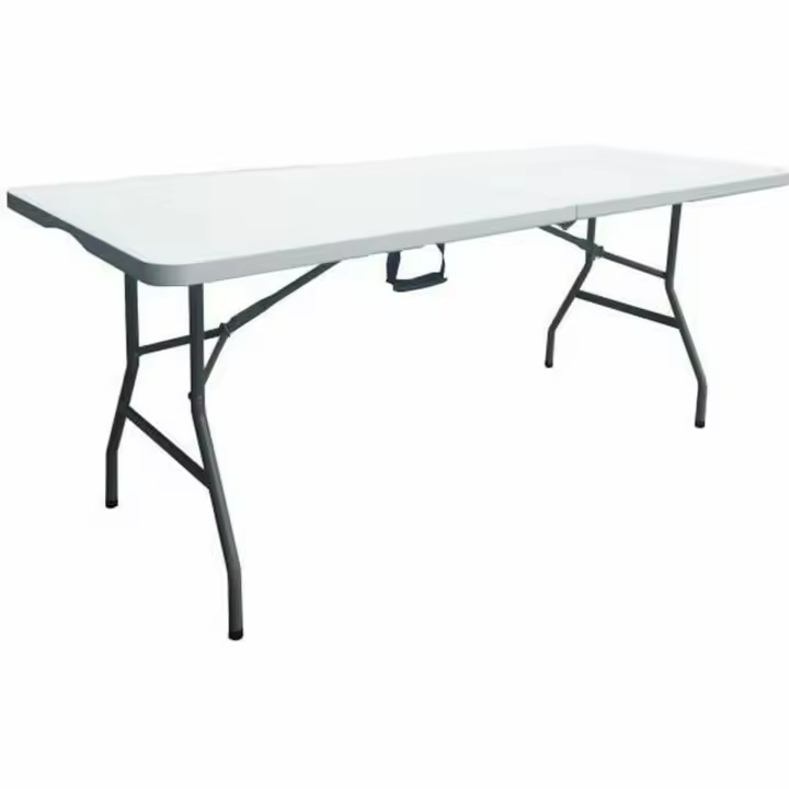 Mesa Plegable Metal Plástico 180 x 75 x 74 cm - 1