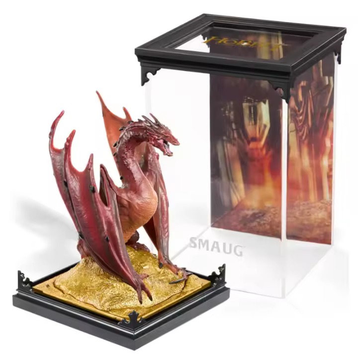 EL HOBBIT DIORAMA CON VITRINA SMAUG THE NOBLE COLLECTION - 1