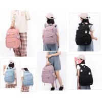 Mochila escolar de conejo de color liso para adolescentes, mochilas escolares multibolsillos para niñas de primaria, mochila informal para el día a día. - details 3