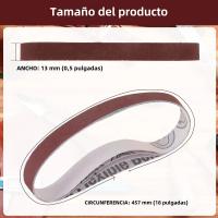 20/36PCS Sander De Ángulo Para Grindera Herramientas Modificadas De Cinta De 40-5000 Grit Para Tratamiento De Madera Pulido En Casa - details 2