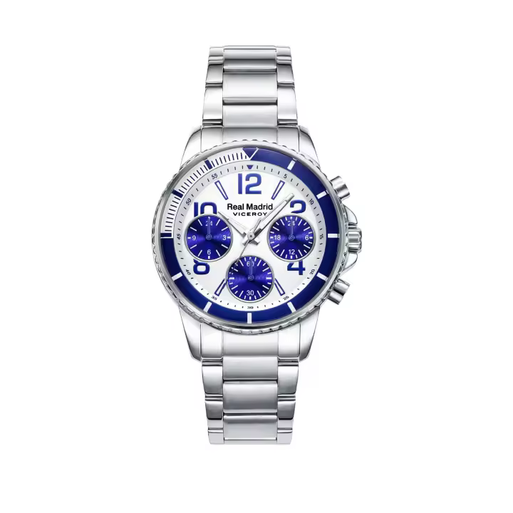 Viceroy REAL MADRID 42309-07 Reloj de hombre - Acero multifunción WR 100m - 1