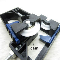 Kit De Ruedas Para Puerta Deslizante De Armario Top/Bottom Side-mounted Hanging Sliding Pulley Open Wheel Para Armario - details 8