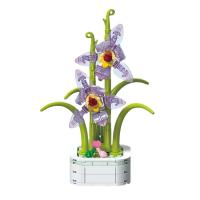 Bouquet De Bloques De Cristal DIY Para Decoración De Escritorio Y Jardín Juguete Creativo Para Niños Y Adultos - details 2