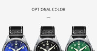 Reloj Automático Para Hombre ADDIESDIVE C3 Super Luminoso 20Bar Impermeable NH35A 316L Acero Inoxidable Con Correa De Cuero Display Numeral Arábigo - details 4