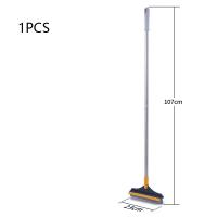Cepillo De Limpieza Ajustable 2 En 1 Para Baño Y Hogar Con Escobilla De Pelo Rígido Y Lámpara Squeegee Herramienta De Limpieza Para Rincones Y Pisos - details 7