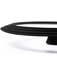 Tapa Multifuncional Adaptable De Silicona Y Vidrio Para Sartenes De 16-22-28-32cm Protector Redondo De Cocina Accesorios De Cocina - details 3