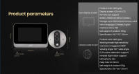 Timbre inalámbrico con video WiFi, Tuya 1080P, timbre electrónico inteligente inalámbrico con video WiFi, monitoreo HD, intercomunicador bidireccional para teléfono móvil - details 8