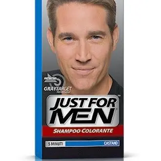 Just For Men Shampoo-in Haircolour Natural Medium Brown H-35 Tinte para Cabello Masculino 27,5 Ml - 1