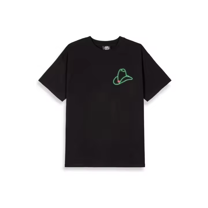 Camiseta Grimey Negra Lone Hand Lucky Looter Regular Tee - 1