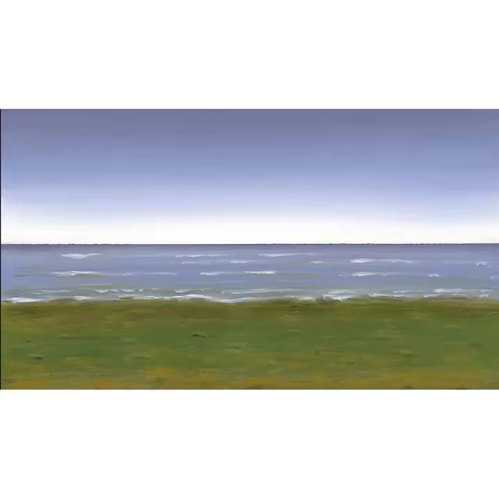 Cuadro "ALGA Y SAL"   Lienzo de alta calidad impreso  Oleo marina Verde alga azul gris Arte Contemporáneo de naturaleza costa atlántica salitre Salones Casas Rurales Cocinas abiertas comedores Rustico costero Vegetación verde Ref ANA DURAN  A 424 - 1
