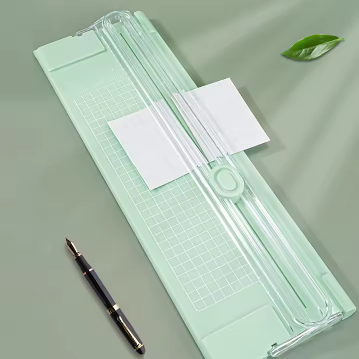 Cortadora De Papel Mini A4 Para Manualidades Corte De Papel Cartón Y Fotos Máquina De Corte Para Scrapbooking Y Proyectos De Artesanas - 1