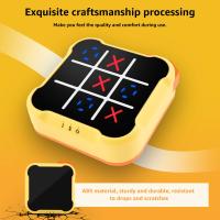 Juego De Mesa Portátil Multifuncional 3en1 TIC-TAC-TOE Y Ajedrez Para Niños Juguete Educativo Handheld Con Pantalla Táctil Regalo Ideal - details 1