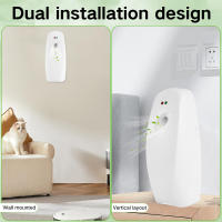 2Pcs Dispensador De Fresador De Aire Líquido Montado En La Pared Con 3 Modos Ajustables Perfume De Auto Fragancia Para Baño Y Odor - details 2