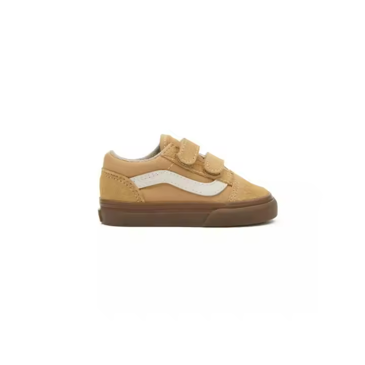 Zapatilla Baby Vans Old Skool V Mostaza Caramelo - 1