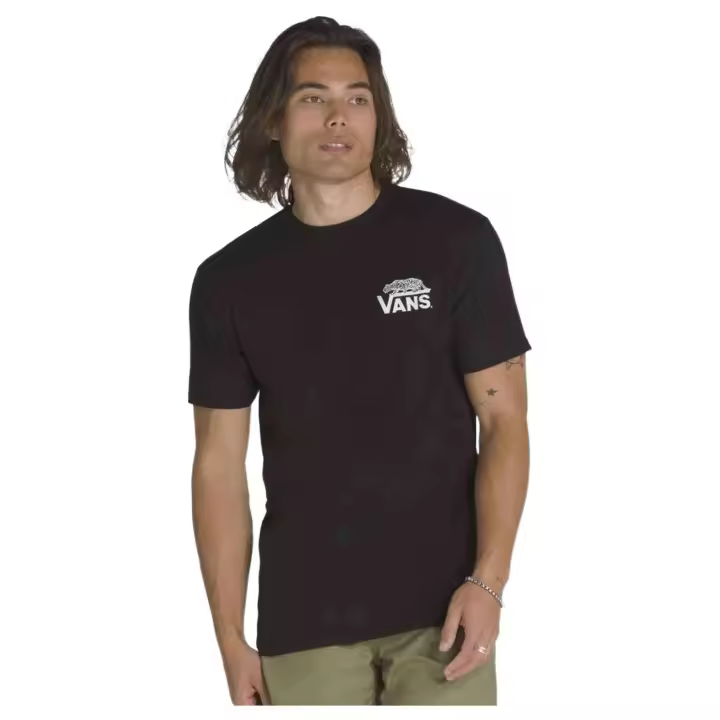 Camiseta Vans Sneaky Ss Negro Hombre - 1