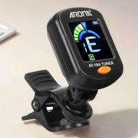 Afinador Digital Rotatable Y Plegable Para Guitarra Eléctrica Afinador Electrónico Para Baixo Ukulele Afinador Cromático Para Guitarra Accesorios De Guitarra - details 0