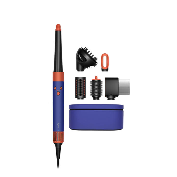 Moldeador multifunciones y secador Dyson Airwrap i.d.™ Rizado+Muy Rizado (Azul Vinca/Topacio)