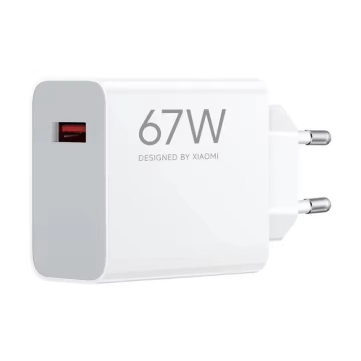 Xiaomi HyperCharge Cargador de Adaptador de Pared Corriente 67W QC3.0 - USB-A - Carga Rápida para Redmi Xiaomi 14T 15T 15 Ultra iPhone 17 16 15 14 13 12 Pro Plus, Samsung Galaxy S22 Ultra, Note 20, Galaxy Tab, iPad Pro, Nintendo Switch 2 OLED SW2 - 1