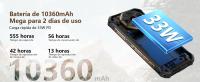 Ulefone Armor X16 Pro 5G Teléfono móvil 16GB+256GB 10360mAh 6,56" Smartphone 64MP 120Hz Android 16 Dual SIM NFC - Negro - details 6